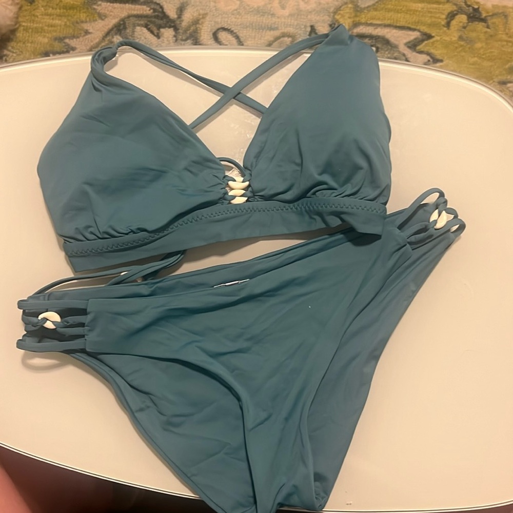 Isabella Rose Swimsuit with Shell Detailing